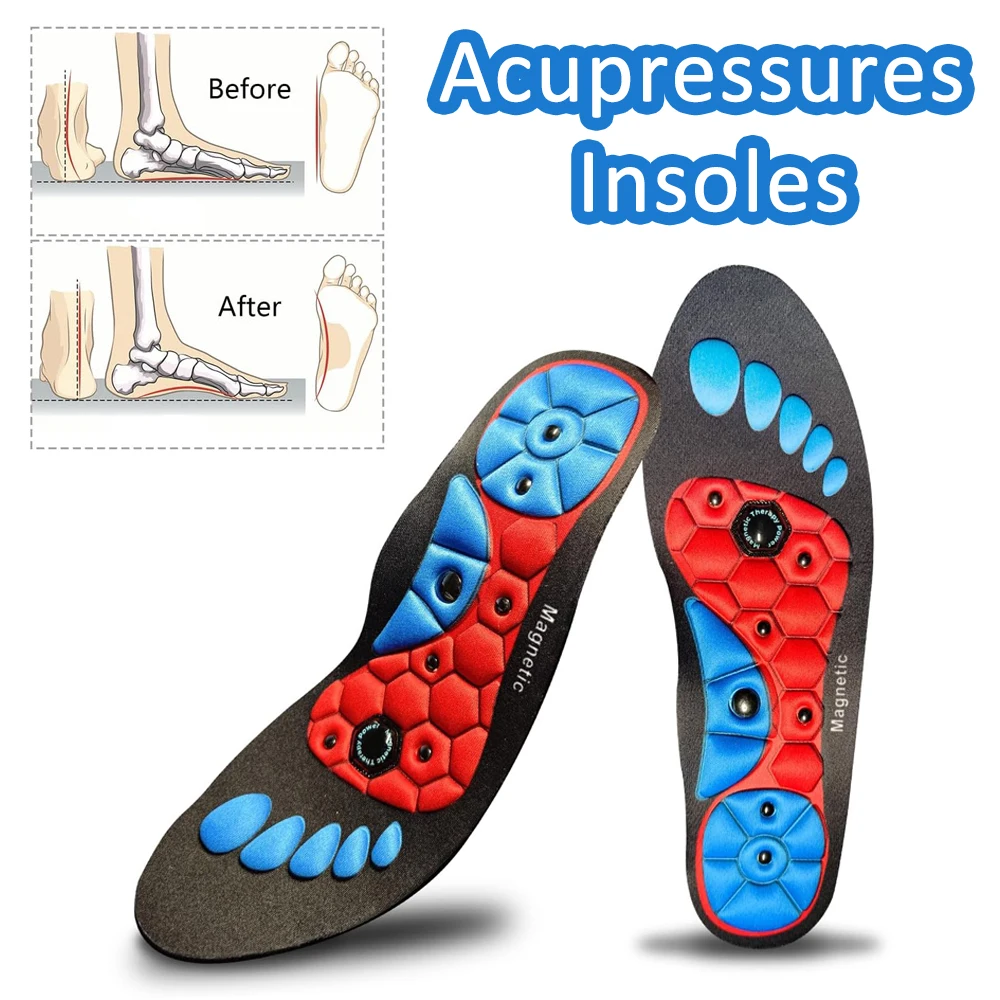 SwasthaStep™ Magnetic Acupressure Insoles